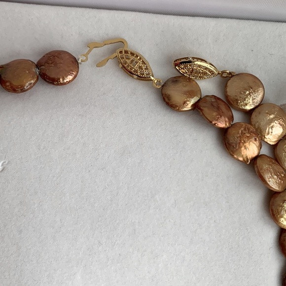 Fresh water Pearl choker 40 cm each - Picture 4 of 7